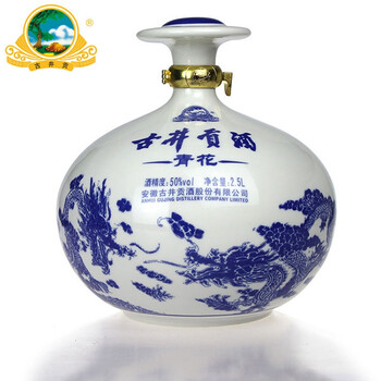 古井貢50度2500ml，750ml及以上 濃香型，濃香