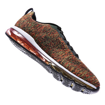 李寧（LI-NING）跑步鞋全掌氣墊-5黑/熒光耀橙 39
