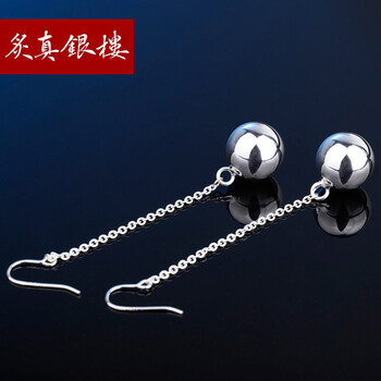 球銀飾耳環(huán)