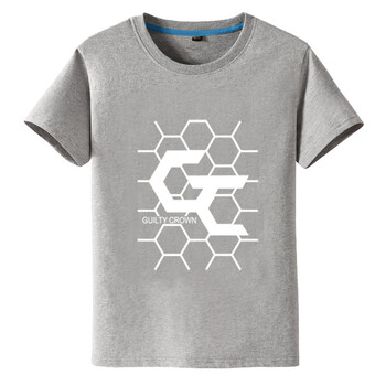 雪薔薇 短袖 男士T恤 罪惡王冠網(wǎng)白灰 