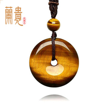 虎眼石吊墜