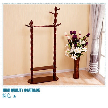 精美實木衣帽架，提升客廳質(zhì)量感