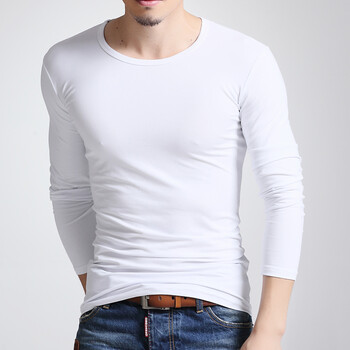 SAKA ZULU 長(zhǎng)袖 男士T恤 白色 XL，L，XXL，M