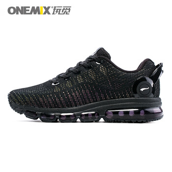onemix跑步鞋神秘黑-情侶款 35