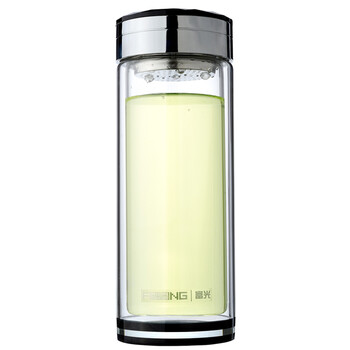 白領(lǐng)愛喝花茶，雙層隔熱保溫水壺
