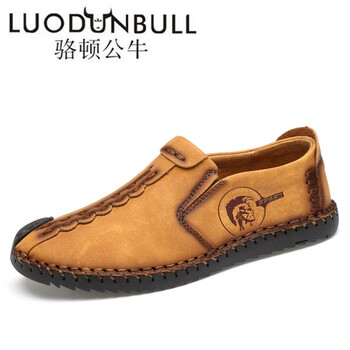 駱頓公牛（LUODUNBULL）男士602金黃套腳-四季款式 41