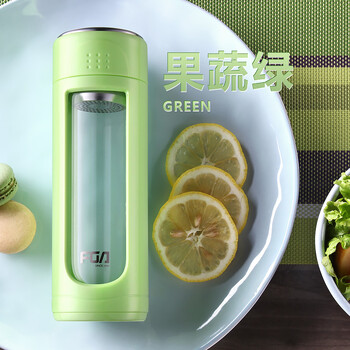 創(chuàng  )意雙層玻璃杯，為你的健康加分