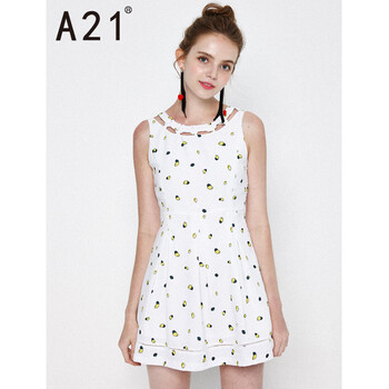 A21  印花 連衣裙