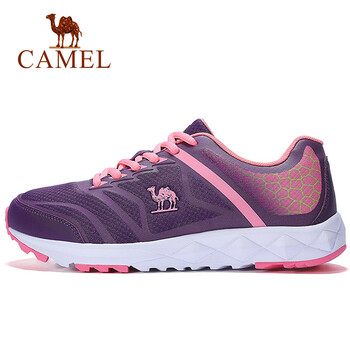 駱駝（CAMEL）跑步鞋紫粉紅 35，36，37，38，39，40