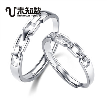 未知數(shù)（Unknown number U）戒指925銀