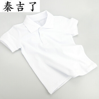 秦吉了（QINJILIAO） 短袖 男士T恤 白色 短袖POLO S