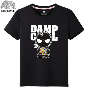 初己（CHUJI） 短袖 男士T恤 黑色(DAMP) XL，L，XXL，M