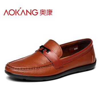 奧康（Aokang）男士棕色153219013 39