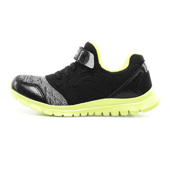 李寧（LI-NING）跑步鞋-1 黑/熒光亮綠 35以下