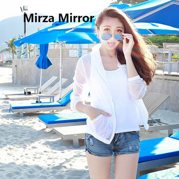 蜜莎蜜拉（Mirza Mirror） 連帽 長(zhǎng)袖 女 短外套 口袋