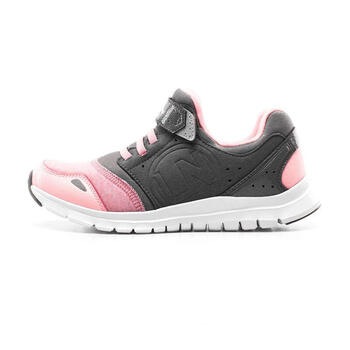 李寧（LI-NING）跑步鞋-5 影灰色/熒光桃紅 35以下