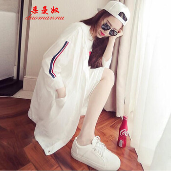 朵曼奴（DORMONRU） 連帽 九分袖 女 短外套 紐扣