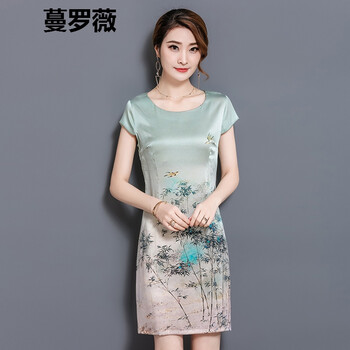 蔓羅薇  印花 連衣裙