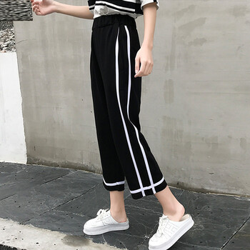 麥士惠 高腰 直筒褲 女 九分褲 休閑褲
