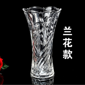 蘭花玻璃盆