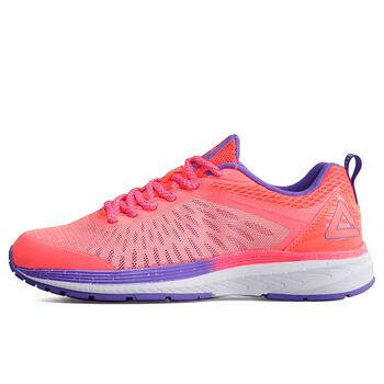 匹克（PEAK）跑步鞋熒光紅/紫色 37