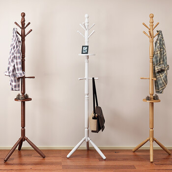 木制掛衣架落地