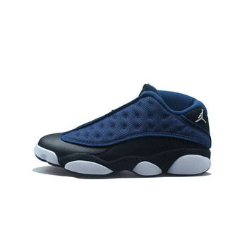 耐克Nike籃球鞋310811-407海軍藍(lán) 38