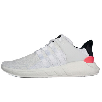 阿迪達斯（Adidas）跑步鞋粉白BA7473 