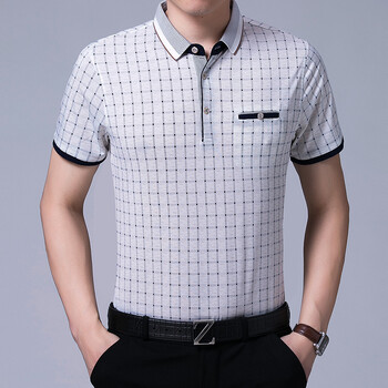 梵木子 短袖 男士T恤 43-105淺藍色短袖 M