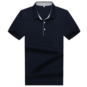 兄臻 短袖 男士T恤 藏青色 XL，L，XXXL，加大，XXL