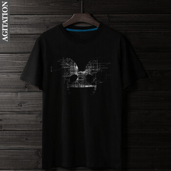 agitation 短袖 男士T恤 6黑色 M