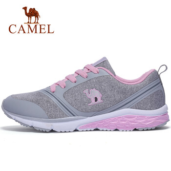 駱駝（CAMEL）跑步鞋淺灰 36