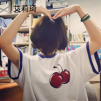 艾莉琦  短袖 T恤 女 圓領(lǐng)