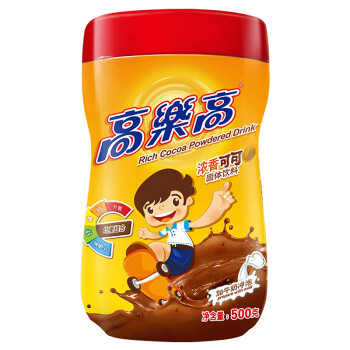 高乐高 浓香可可 固体饮料 牛奶伴侣 巧克力粉500g/罐