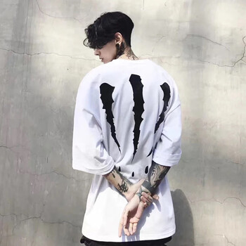 VINNECOMBE 七分袖 男士T恤 黑白二代 S，XL，L，M