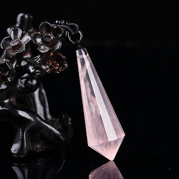 天然正品粉晶