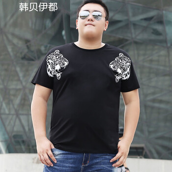 韓貝伊都 短袖 男士T恤 個(gè)性虎頭 