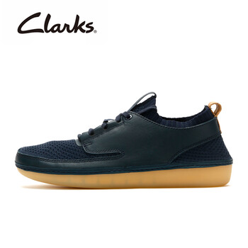 Clarks男士深海軍藍(261257737) 38