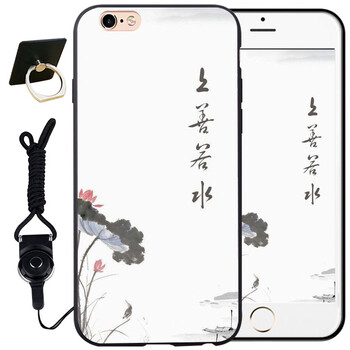 iphone手機殼水墨