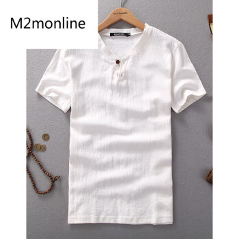 苏京猫 短袖 男士T恤 A082-T202白 