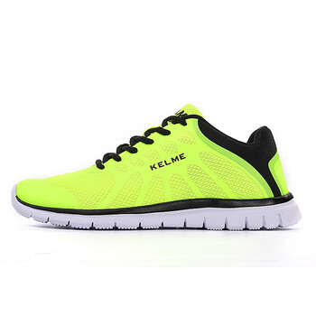 卡爾美（KELME）跑步鞋熒光綠黑 39