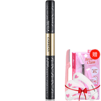 韓紀眉粉三維立體雙頭眉筆1#淺粟色