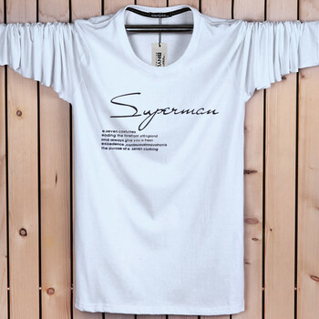賓宇兄弟（BINYUXD） 長袖 男士T恤 白色 S，XL，L，M，XXL，XXXL，加大