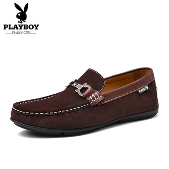 花花公子（PLAYBOY）男士咖啡色 38