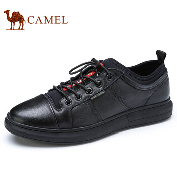 駱駝（CAMEL）男士黑色 44，38，39，40，41，42，43