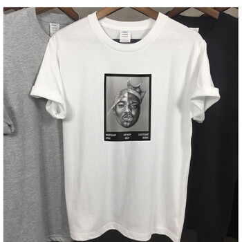 曼迪尚（MANDISHANG） 短袖 男士T恤 分裂頭像白色款 S，XL，L，M