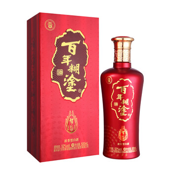 百年糊涂52500ml 濃香型，濃香