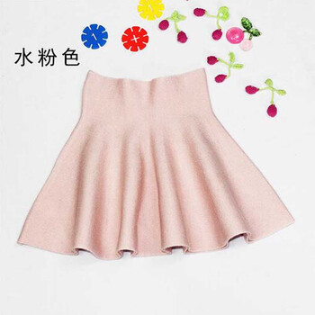 女童針織短裙
