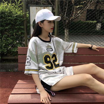 得韻得潤 亮絲 短袖 T恤 女 圓領(lǐng)