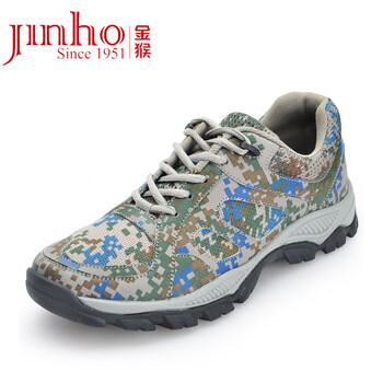 金猴（JINHOU）男士四季款 迷彩單鞋 44